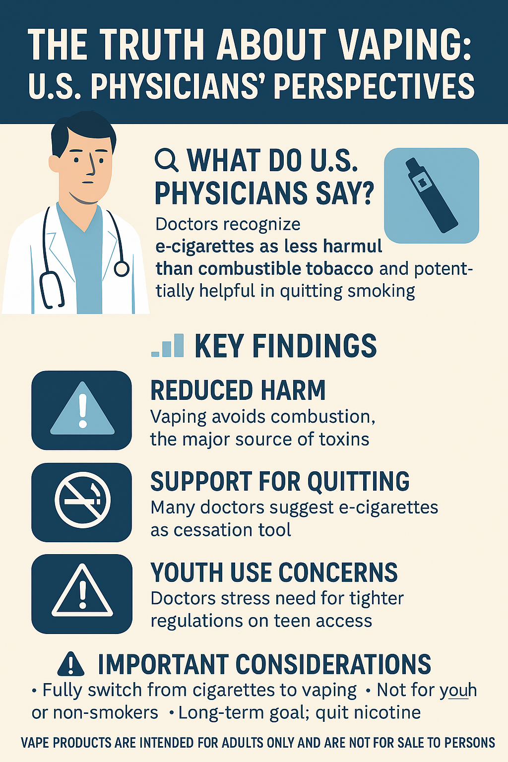 What U.S. Physicians Say About Vaping in 2025 | Shipwreck Vapes What U.S. Physicians Say About Vaping in 2025 | Shipwreck Vapes