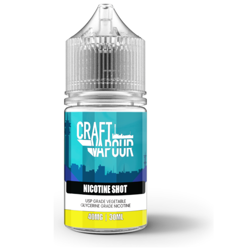 Craft Vapour MTL / Salts Nicotine Shot 30ml (2 Bottle)