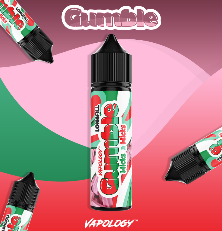 Wicks Gumble Ice Long Fill - Vapology