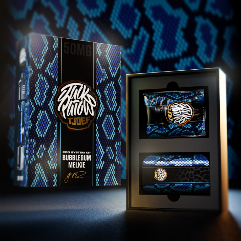 Jack Parow Tjoef - Pod System 12K Kit 50mg