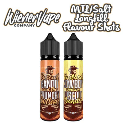 Wiener Vape - MTL / Salts Flavour Shots 60ml