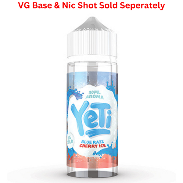 Yeti - Blue Razz Cherry Ice Shot 120ml