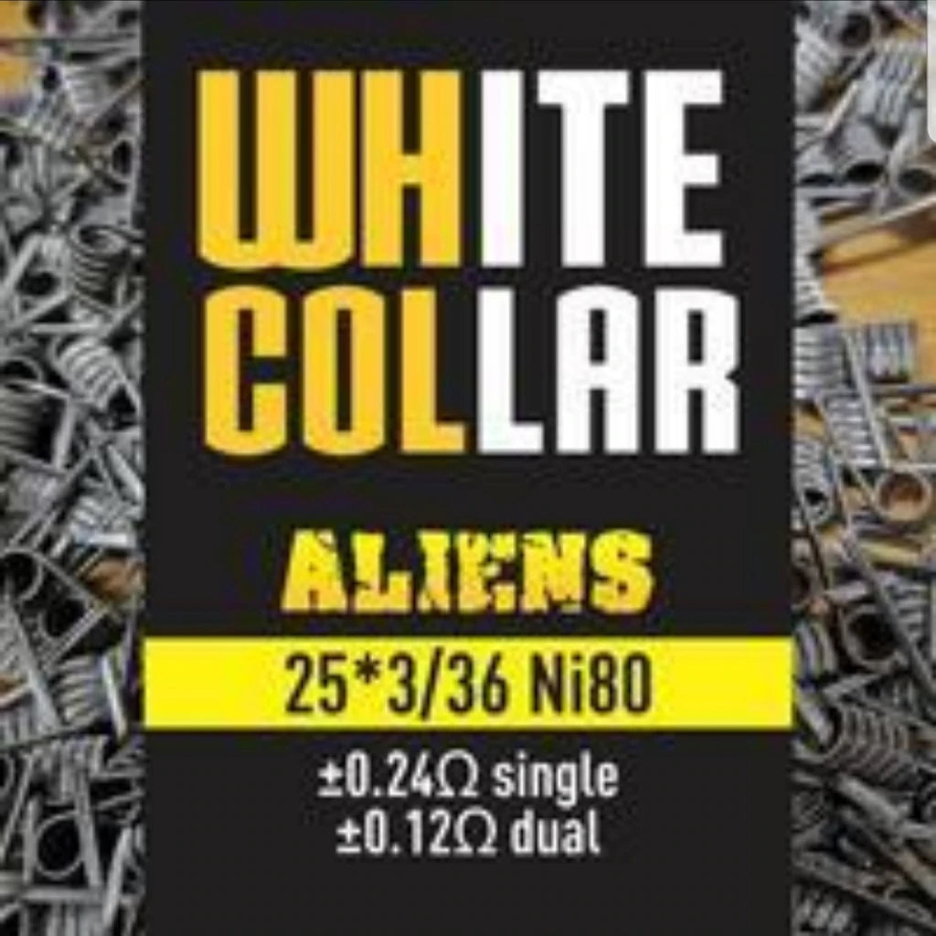 G Drops White Collar - Pre-Build Coils