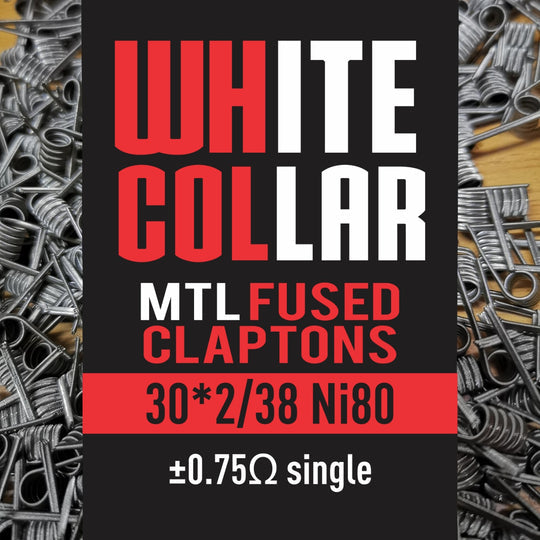 G Drops White Collar - Pre-Build Coils