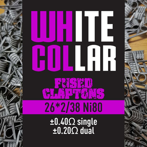 G Drops White Collar - Pre-Build Coils