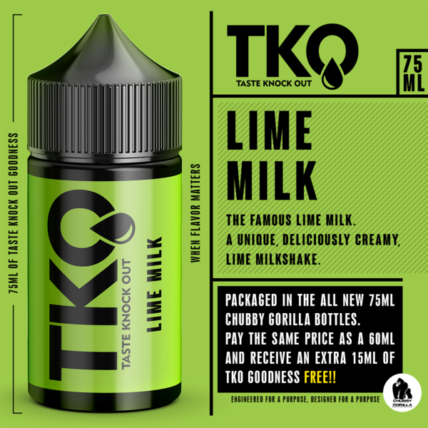 blue milk vape TKO - blue Milk 75ml