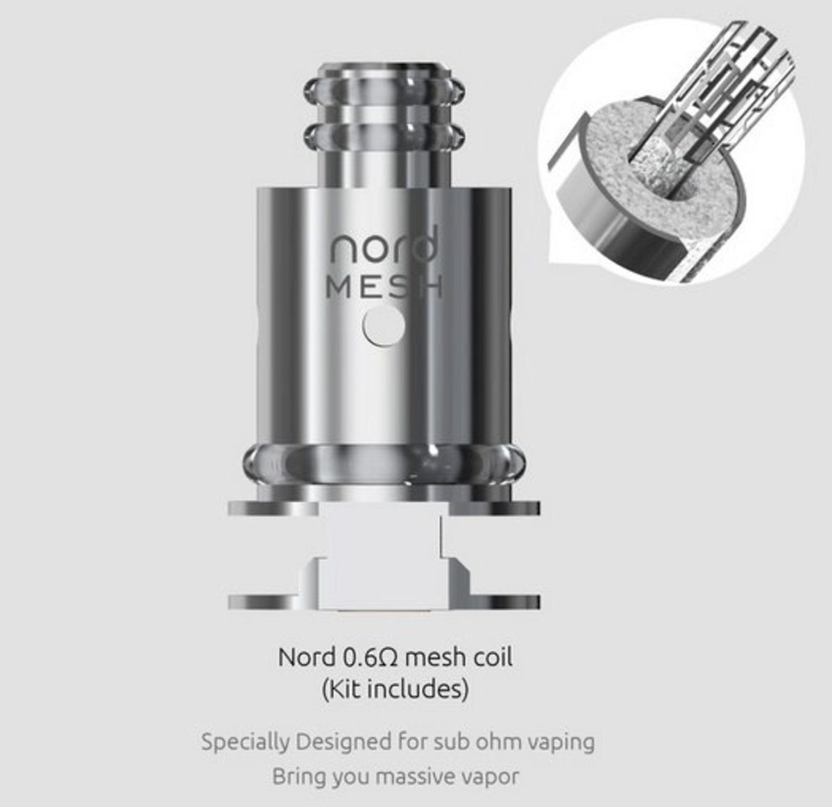Smok Nord Mesh 0.6oHm Coil