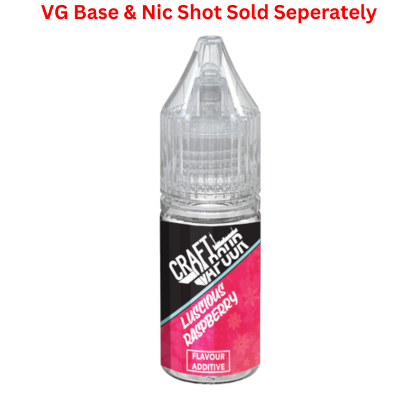 Craft Vapour - Luscious Raspberry MTL / Salts Shot 30ml