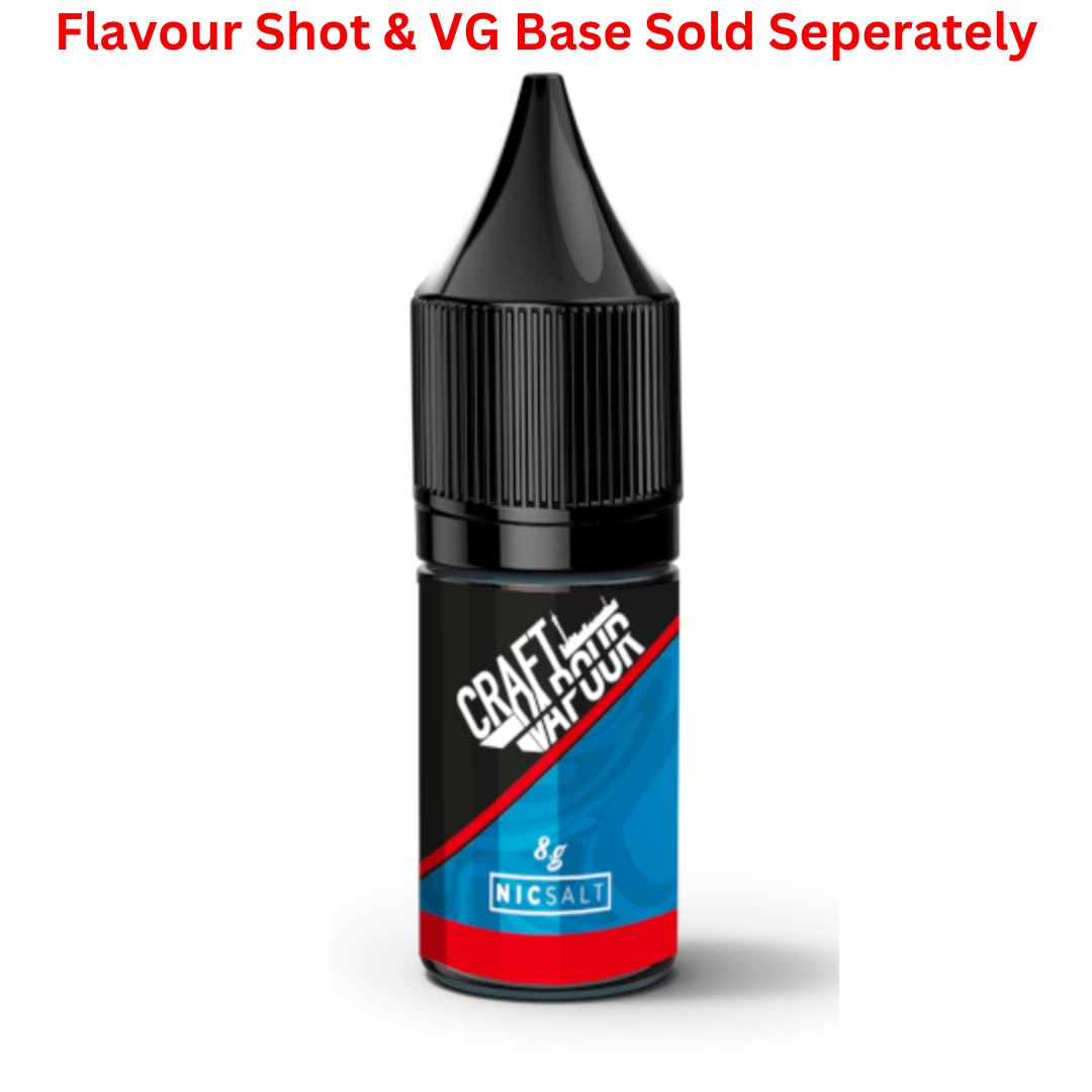 Craft Vapour - 8g MTL / Salts Nicotine Shot