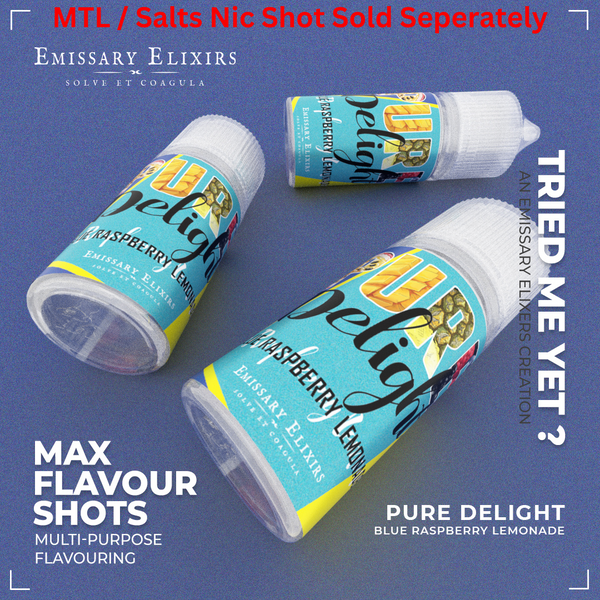 Emissary Elixirs - Pure Delight MTL / Salts Shot 30ml
