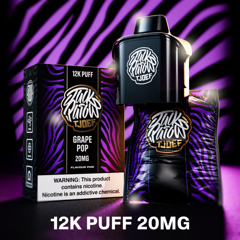 Jack Parow Tjoef - Pod System 12K Pods 20mg