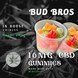 Bud Brothers - Gummies Tubs (30 Piece)