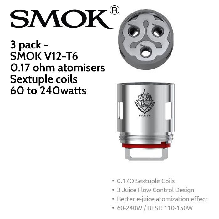 Smok TFV12 T6 0.17oHm Coil