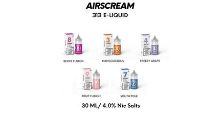 AirsPops 313 Nic/Salts 4 % E-Liquids 30ml