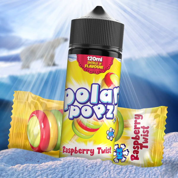 Polar Popz - Raspberry Twist 120ml