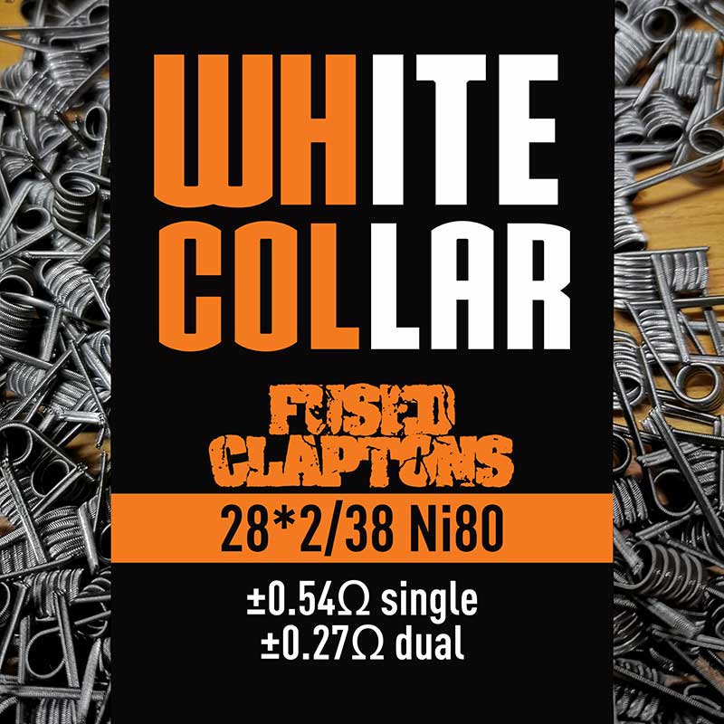G Drops White Collar - Pre-Build Coils
